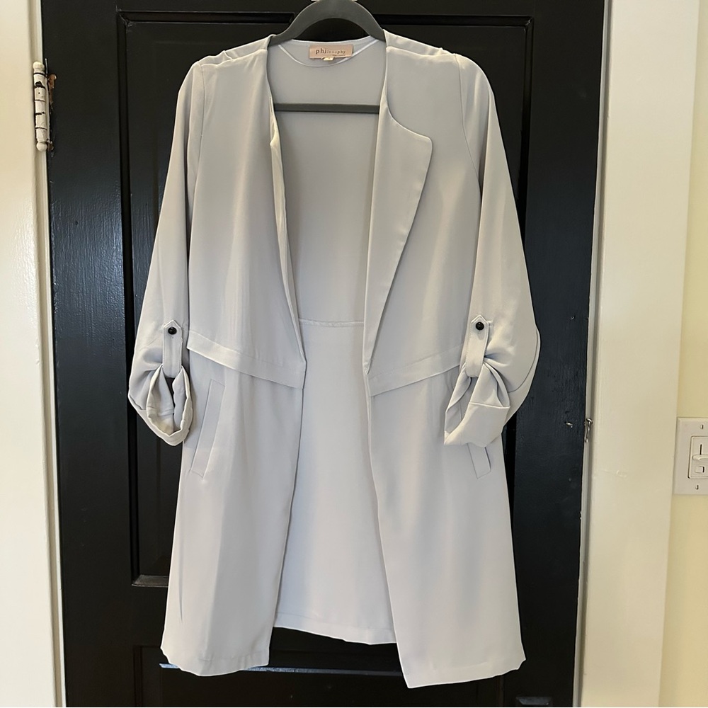 Philosophy Gray Women's Top